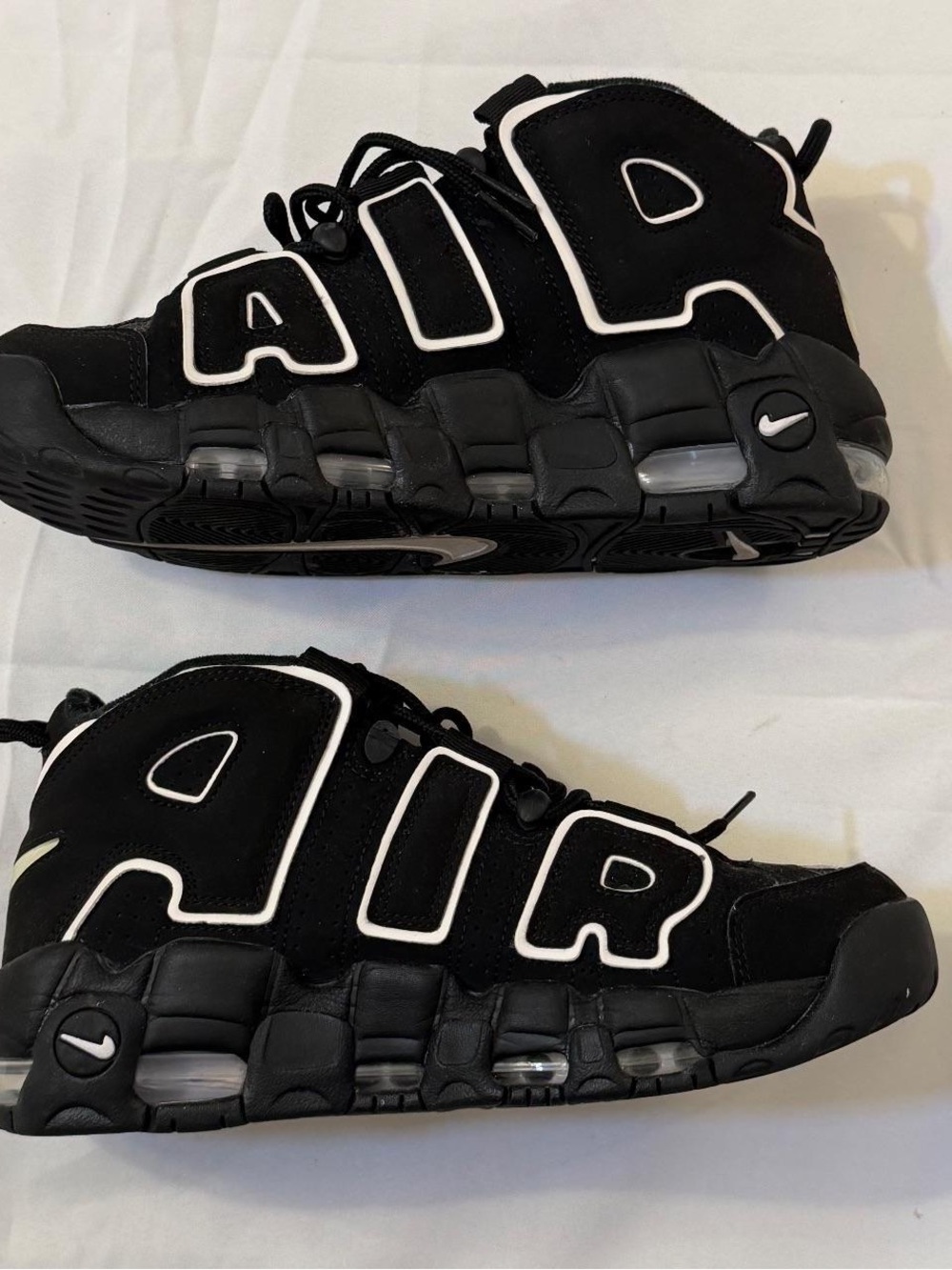 Nike Air More Uptempo black & white Sneakers